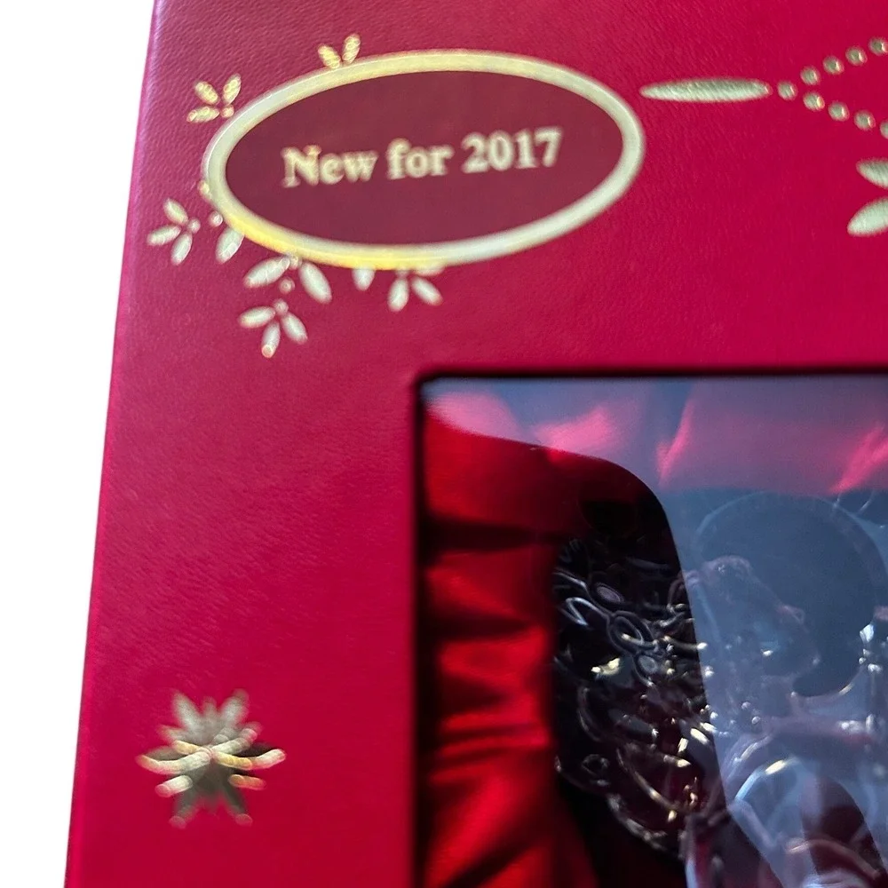 Waterford Crystal Angel‎ Ornament 2017 for Christmas Tree, Box & enhancer, Gift